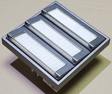 Siedle 3-fach Klingeltaster / Tastenmodul TM 511-03 T, Farbe: Titan, geprüft