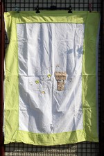 Baby Bettausstattung 5-tlg. von easy baby mit Stickerei (Teddybär) in grün