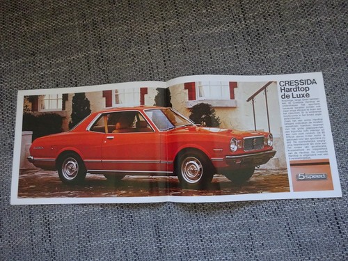 Toyota cressida prospekt - toyota,