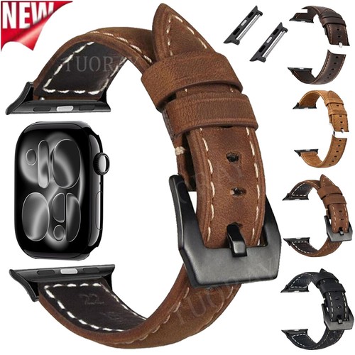 Leder armband für apple - armband,