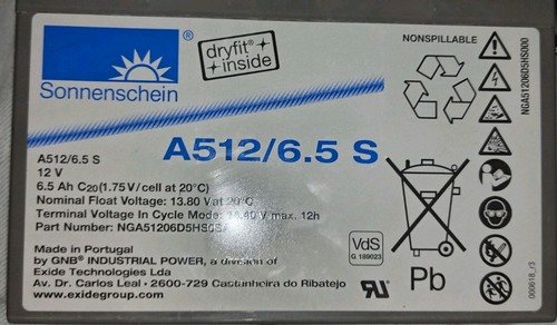 Sonnenschein blei gel akku - ,