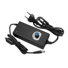 Steckernetzteil regelbar 0 - 24V Schalt Netzteil 5,5mm Hohlstecker Trafo 12V 24V