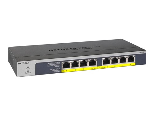 Netgear gs108lp 100nas switch - netgear,