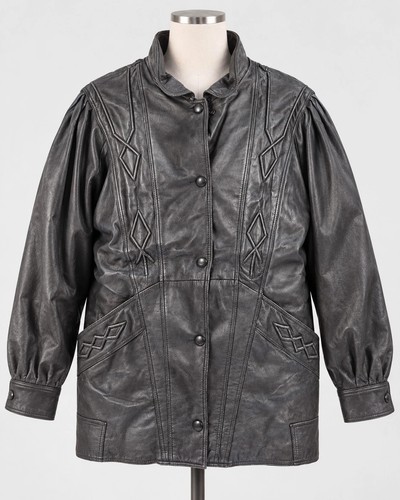 Damen mantel lammleder schwarz - mantel,