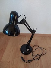 B.K.Licht Retro Leselampe Gelenk-Arm Metall Schreibtischlampe Nachttischleuchte