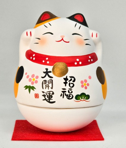 Maneki neko kattun - „kattun, –