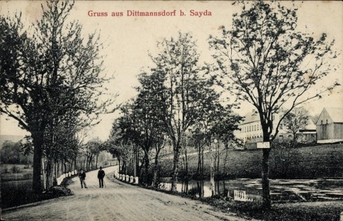 Dittmannsdorf gornau im - ak,