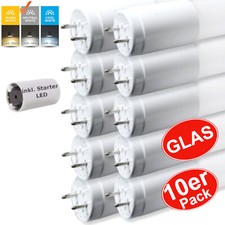 10x LED Leuchtstoffröhre 150cm 4000K G13 T8 Neonröhre Röhre Lampe Tube 24W=58W