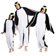 Pinguin Plüsch Kostüm  bis 166 cm - Pinguin Partner Verkleidung