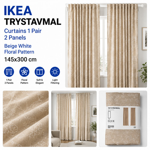 Ikea trystavmal gardinen - trystavmal, 1