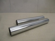 VW Käfer Chrom Endrohr Auspuffrohr Abgasrohr Auspuff hinten 2er SET NEU BOSAL