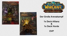 WOW World of Warcraft TCG - 2x Der große Arenakampf - je 80 Karten - NEU & OVP