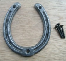 Neu Rustikale Hufeisen Gusseisen Deko Wand Tür Deko Hochzeit Kunsthandwerk 
