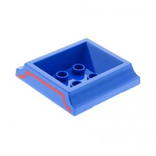 1x Lego Duplo Wagon Dach 4x4