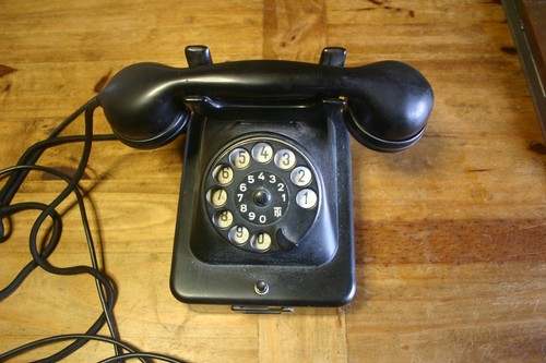 Antikes telefon mit - antikes,