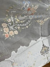 Tischdecke Leinen Organza