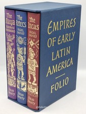 Empires of Early Latin America (3v.) - Maya, Aztecs, Incas - Folio Society 2000