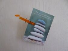 Postkarten-, Bilderhalter, mit 8 Klammern, orange-gelb Töne