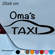 Autoaufkleber Oma´s Taxi