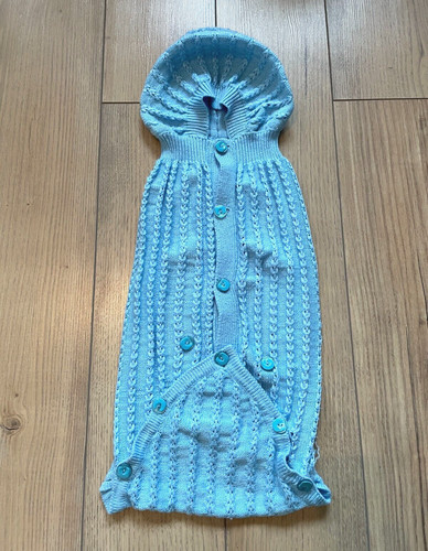 Gestrickter baby schlafsack - gestrickter,