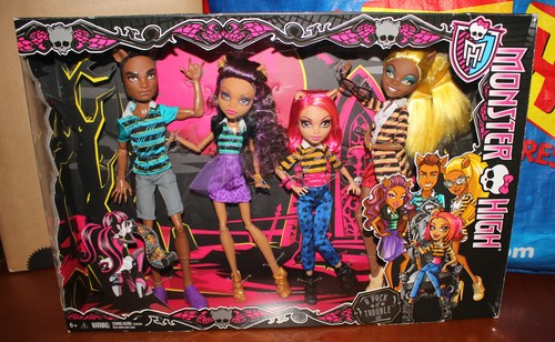 Monster high pack trouble - high,