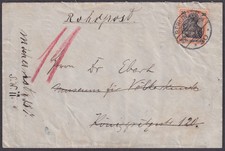 Germania Rohrpostbrief Berlin