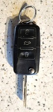 Original VW  3 Tasten Funkschlüssel Polo 6 Klappschlüssel Volkswagen