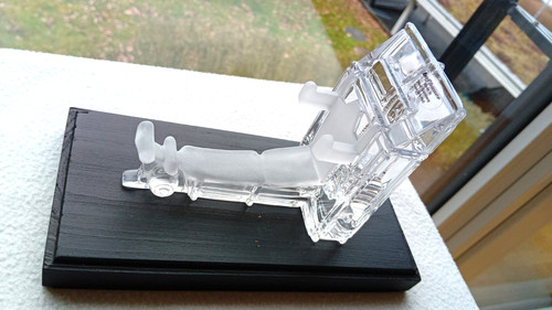 Kristallglas skulptur - kristallglas,