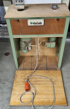 Tischfräse 2 Spindeln 380 Volt Aufnahme D15 