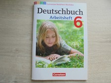 Deutschbuch Arbeitsheft 6 Cornelsen ISBN 9783060619702