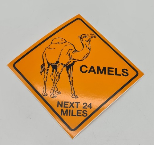 Aufkleber sticker camels - aufkleber,