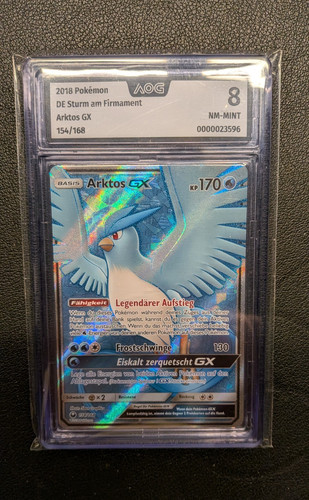 Pokémon tcg arktos 154 168 - gx, 154/168