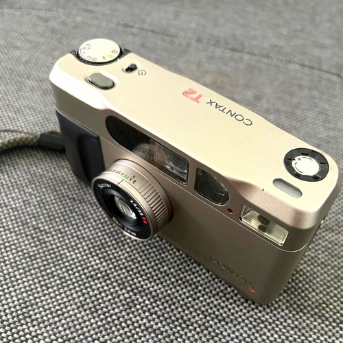 Contax 35mm kompaktkamera - t2,