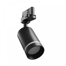 LED 3-Phasen Strahler MADARA ALTRO RING GU10, Schwarz, Schienenstrahler für Bele