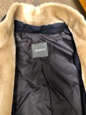 MABRUN Herren Mantel Gr. 58 XXL, schwarz mit herausnehmbarer Lammfellweste NEU!