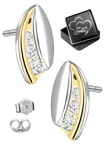 925 silber bicolor gold - silber,