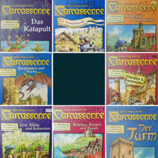 Carcassonne 1 2 3 4 5 6 7 8 9 Erweiterung alte Version HiG gebraucht Auswahl