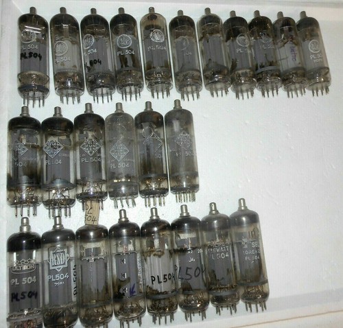 Pl504 endröhren - 4x,