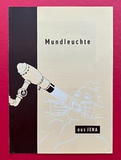 DDR Falt Prospekt CARL ZEISS