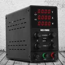 Regelbares DC Labornetzger?t 0-30V/0-10A Labornetzteil Tragbarer 30V 10A