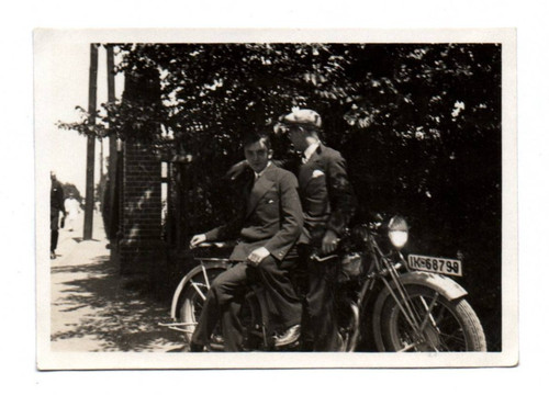 Vintage foto herren - vintage,