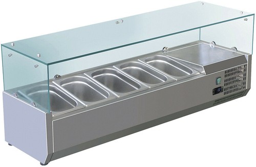 Gastro kühlaufsatzvitrine x - gastro,