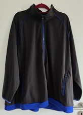 Ulla Popken, Sweatjacke mit Kragen Damen, Schwarz, Langarm, Gr.58/60, NEU UVP40€