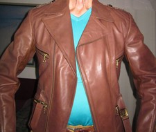 HAELSON-neue Biker Lederjacke, Gr.94