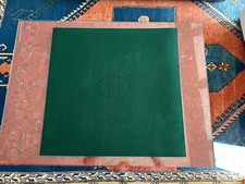 Original Hermes Filzunterlage Spieltische Bridge Mahjongg Poker Kartenspiele