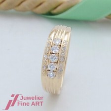 Brillant-Ring mit 11 Diamanten