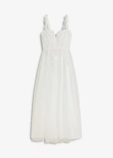 Brautkleid Gr. 48 Wollweiß