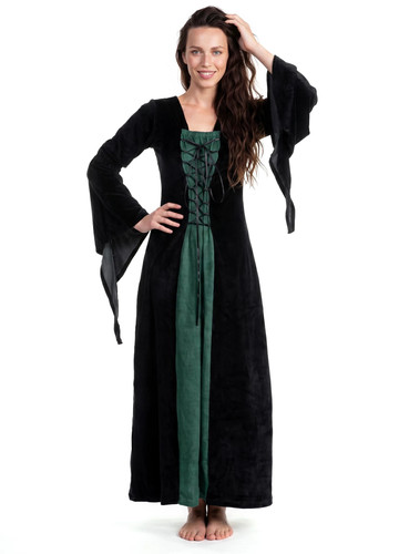 Burgherrin samtkleid - burgherrin,