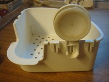 Duschablage zum Hängen, weiß, Kunststoff