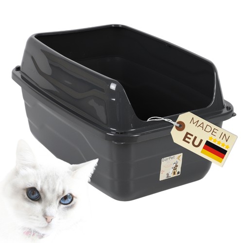 Katzenklo mit hohem - , rand